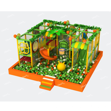 Fun indoor interaction kids plastic games, sliding board park custom pool ball
